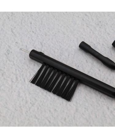 6Pcs Hearing Aid Cleaning Tool Kit - Multi-Functional Brushes, Wax Loop, Vent Cleaner, Steel Pick, Microfiber Cloth - Universal - Buy Online on GoSupps.com