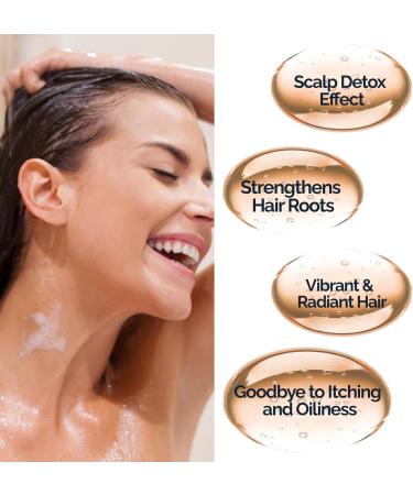 Mineaderm Detox Shampooing v g talien et sans sulfate avec huile d'arbre th extrait de p pins de raisin et acides amin s Nettoie en profondeur et purifie les cuir chevelus gras et sensibles - Buy Online on GoSupps.com