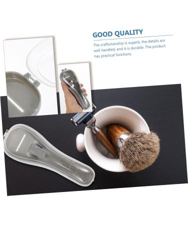 Frcolor 3 Series Razor Storage Box - Organizer for Mustache Razors - Travel Case - 3pcs - 16.5x6x3.5cm - Buy Online on GoSupps.com