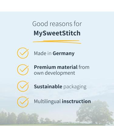 MySWeetStich - 10 Pack Freestyle Libre 3 Plaster | Skin-Friendly Waterproof & Breathable | Made in Germany | Beige 60mm with Ventilation Hole - Buy Online on GoSupps.com
