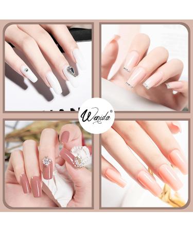 Wenida Nail Extension Gel Kit - 4 Nude Colors Builder Set for DIY Manicure Art - Buy Online on GoSupps.com