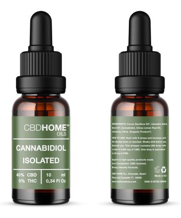 CBD HOME Oils Pack CBD Oil 40 + CBD 40 with Melatonin 10 ml Isolate Coconut Oil MTC and Organic Hemp Seed Oil Omega 369 Certified Cannabidiol Made in the EU - Buy Online on GoSupps.com