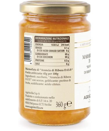 Agrisicilia Ribera Dop Orange Jam - Ribera Dop - Orange Jam 6 x 360g - Buy Online on GoSupps.com