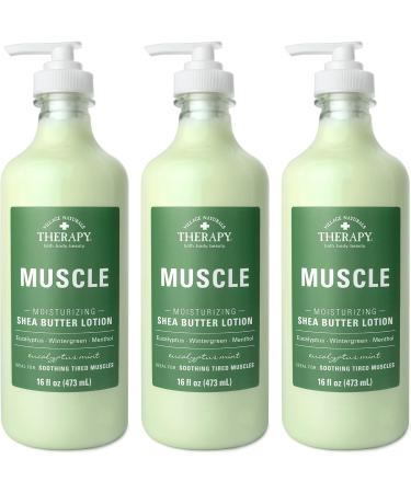Village Naturals Therapy, Lotion, Aches and Pains Muscle Relief, 16 fl oz, Pack of 3 - Buy Online on GoSupps.com