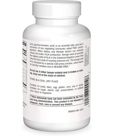 Buy Source Naturals Mega-GLA 300 - 60 Softgels | Omega-6 Supplement for Optimal Health - Buy Online on GoSupps.com