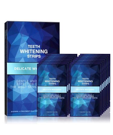 Teeth Whitening Strips for Teeth Sensitive  Reduced Sensitivity White Strips for Teeth Whitening  Dental Teeth Whitening Kit Pack of 28 Whitener Strips (14 Treatments) Mint - Buy Online on GoSupps.com