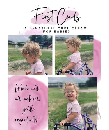 First Curls All-Natural Curl Cream for Babies 8oz - Gentle & Nourishing - Buy Online on GoSupps.com