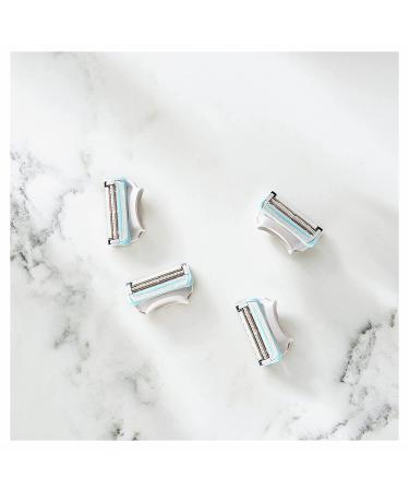 Gillette Venus Intimate Grooming Razor Blade Refills with Bikini Trimmer - 4 Count - Buy Online on GoSupps.com