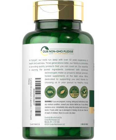 Carlyle Bromelain 1700 mg | 90 Capsules | Pineapple Enzyme Supplement | Non-GMO and Gluten Free - Buy Online on GoSupps.com