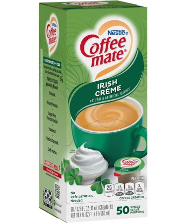 Coffee-Mate Irish Cr me Coffee Creamer (50ct) - Buy Online on GoSupps.com