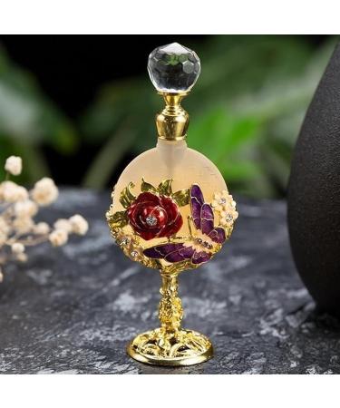 Xoeryoy Arabic Perfume Oil 12ml Luxury Rhinestones Rose Dubai Perfume for Women Long Lasting Essential Oil Fragrance  - Buy Online on GoSupps.com