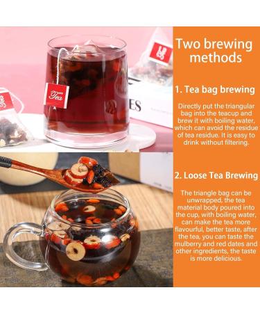 Kidney Tea Formula Ginseng Six Treasure Tea Ginseng Five TreasureTea Herbal Tea for Men Individually Wrapped 20 Sachets 3 - Buy Online on GoSupps.com