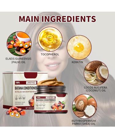 Xumann 120g Raw Batana Oil for Hair Growth Batana Oil Organic for Thicker Fuller Hair Nourishes Dry Scalp and Repair Damaged Hair - Buy Online on GoSupps.com