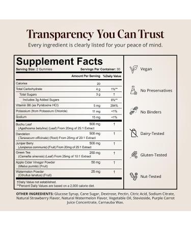 heyremi Debloat Gummies Fast Bloating and Gas Relief- Herbal Digestive Support with Apple Cider Vinegar, Dandelion and Green Tea- Feel Lighter, Comfortable and Energized 60 Gummies - Buy Online on GoSupps.com