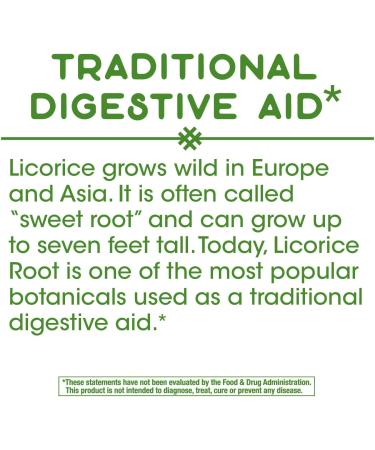 Nature's Way Licorice Root 450 mg - Organic Herbal Supplement | 100 Capsules - Buy Online on GoSupps.com