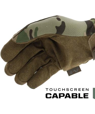 Mechanix Wear Tactical Work Gloves | Secure Fit & Flexible Grip | Multi-Purpose Safety Gloves for Men | Camouflage MultiCam, Small - Buy Online on GoSupps.com