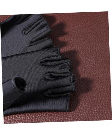 DOITOOL 5 Pair Spandex Gloves Uv Lamp Gloves Beauty Gloves Uv Protection Gloves Radiation Protection Gloves Black Gloves Half-finger Gloves Anti Uv Glove Fingerless Apparel Miss - Buy Online on GoSupps.com