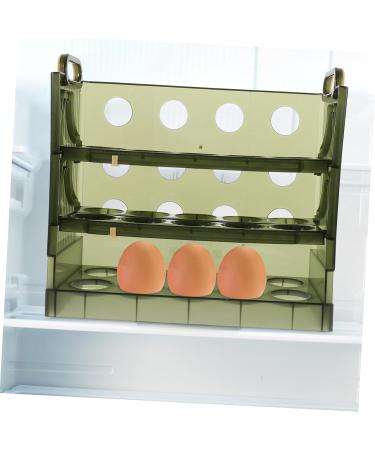 Ciieeo 30 Grid Egg Holder Egg Storage Box Plastic Organizers Multi-layer Egg Holder Egg Tray High Capacity Clamshell Egg Plate - Buy Online on GoSupps.com