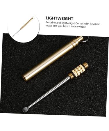 Titanium Alloy Ear Spoon Cleaner | Portable Ear Wax Removal Tool - Buy Online on GoSupps.com