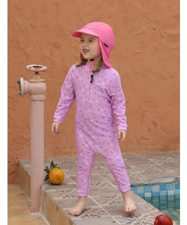 weVSwe Baby Toddler Sun Hat UPF 50+ Fish Scales Swim Cap | UV Protection Adjustable Chin Straps | 0-6 Months - Buy Online on GoSupps.com