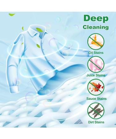 Eco-Friendly Laundry Detergent Sheets - Hypoallergenic Ultra-Concentrated Travel-Ready | Natural Fresh Linen Scent (120 Loads 60 Sheets - Buy Online on GoSupps.com