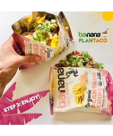 Barnana Organic Plantain Chips Himalayan Pink Salt Snack Size - Paleo Vegan Grain Free Chips 2 Ounce (Pack of 6) - Buy Online on GoSupps.com