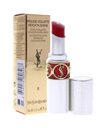 YSL Rouge Volupte Rock'n Shine 8 - Bold Red | International Shipping Available - Buy Online on GoSupps.com