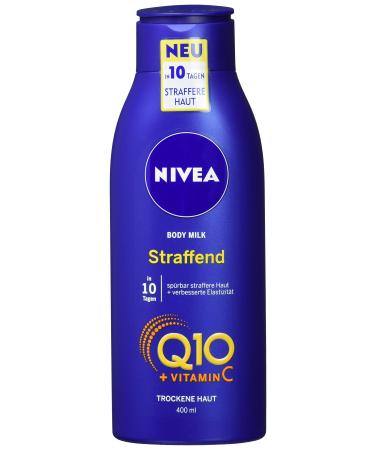 NIVEA Skin Firming Body Milk with Q10 for dry skin 400 ml bottle Body Milk Q10 Plus C