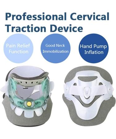 Adjustable Neck Traction Device - Portable Support for Neck Pain Relief | Ideal for Drivers & Desk Workers - Buy Online on GoSupps.com