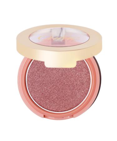 Oulac Rouge Powder Powder Blush Gentle Schimmer & silky tender highly pigmented durable vegan animal test -free cosmetics eyes cosmetics 1 Pack 4.8 g love attraction (F01)
