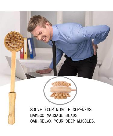 Jyt Group Multifunctional Bamboo Massage Hammer - Meridian & Back Tapping Device for Ultimate Relaxation | Self-Muscle Massage Upgrade - Buy Online on GoSupps.com