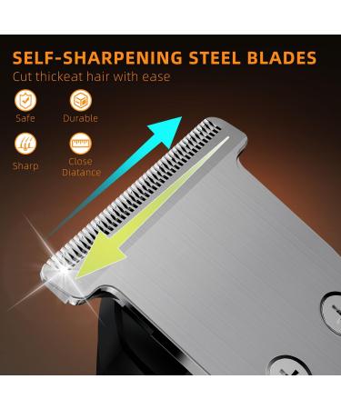 Vexloria Beard Trimmer Men Hair Clippers Men All-in-One Men's Grooming Kit with Nose and Ear Trimmer Detail Trimmer IPX6 Waterproof Professional Cordless Hair Clipper with 4 Limit Combs Black and White - Buy Online on GoSupps.com