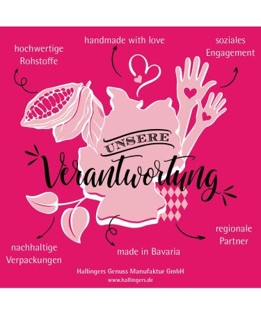 Hallingers Pink Elche Tea Advent Calendar | Handmade Vegan Gluten-Free | Perfect Mother's & Father's Day Gift | 24 Tea Set in Screw Glasses - Buy Online on GoSupps.com