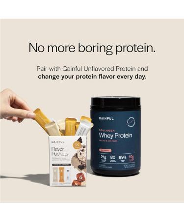 Gainful Isolate Only Whey Protein Powder + Sweet Treat Flavor Bundle 25g Clean Protein Supports Lean Muscle and Recovery Virtually Lactose-Free Ultra Versatile 14 Servings + 14 Flavor Sticks - Buy Online on GoSupps.com