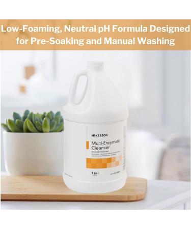Buy McKesson Multi-Enzymatic Cleanser for Surgical Instruments - Eucalyptus Spearmint Scent 1 gal - International Shipping Available - Buy Online on GoSupps.com