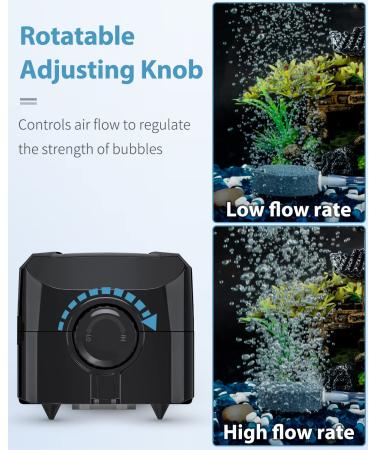Uniclife Dual Outlet Air Pump for Aquariums - Up to 100 Gallon Tank with Accessories - Buy Online on GoSupps.com