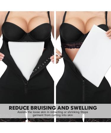 Lipo Foam Pads for Abdominal Compression - 8x11 Inches (4 Pack) - Post Liposuction Recovery Supplies - Buy Online on GoSupps.com