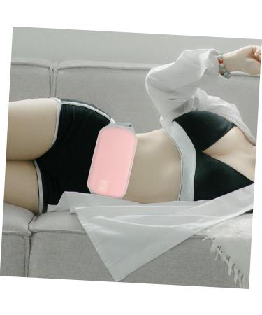 Heated Waist Belt for Menstrual Cramps | Warm Lumbar & Uterus Support | Cordless Heating Pad for Women - Pink - Buy Online on GoSupps.com