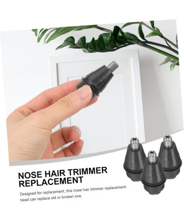 FRCOLOR 6Pcs Nose Hair Replacement Head Nose Hair Trimming Head Nose Hair Trimmer Hair Clipper Replace Male Hair Clipper Heads Hair Clipper Parts Steel One Piece Mens Remover - Buy Online on GoSupps.com