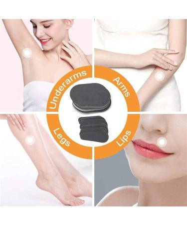 Buy Depilatory Pads for Hair Removal & Skin Peeling - Smooth Legs Arms Face - 80pcs | International Shipping Available - Buy Online on GoSupps.com
