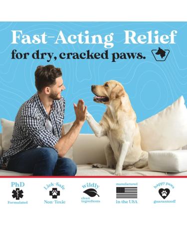Wild Acre Dog Paw Balm 2.65oz - Maximum Strength Easy Stick Applicator - Dog Paw Protector for Dry Cracked Paws - Buy Online on GoSupps.com