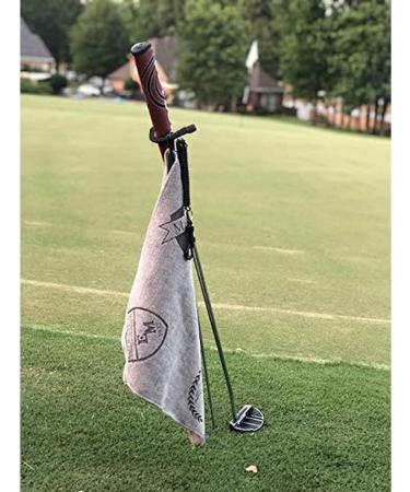 V-Shaped Golf Club Stand - Durable Stainless Steel, Easy to Carry - Keep Clubs Clean, Dry & Visible - Black - Buy Online on GoSupps.com