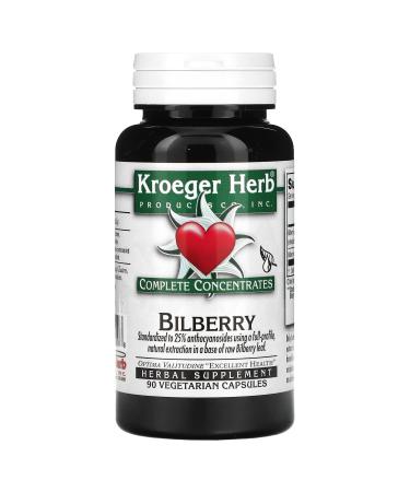 Kroeger Herb Bilberry 25% 90 Cap2