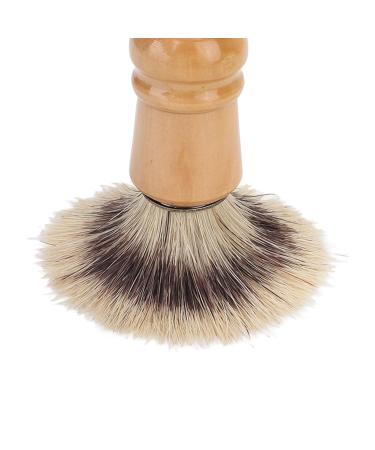Premium Shaving Cream Brush with Soft Bristles & Wooden Handle - Ideal Barber Brush for Men's Shaving - Buy Online on GoSupps.com