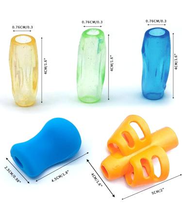 18-Piece Writing Aid Set for Children | Pen Holders & Learning Tools | Improve Handwriting Skills - Buy Online on GoSupps.com