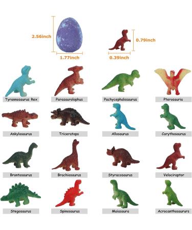 HOTLAKE Organic Dinosaur Bath Bombs for Kids - 16 Pack with Surprise Toys - Perfect Gift for Girls and Boys on Birthdays, Christmas, or Easter - Buy Online on GoSupps.com