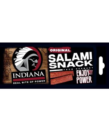Indiana Beef Jerky - High Protein Dried Meat Snack | No Added Sugar | 18g - 10 x 90g Turkey Jerky - Buy Online on GoSupps.com