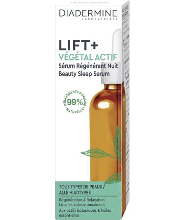  Henkel Diadermine - Lift+ Active Botanical - Regenerating Night Serum - Face Serum - Botanical Actives and Essential Oils - Regeneration and Relaxation - Instantly Smoothes Wrinkles - 30ml Bottle - Buy Online on GoSupps.com
