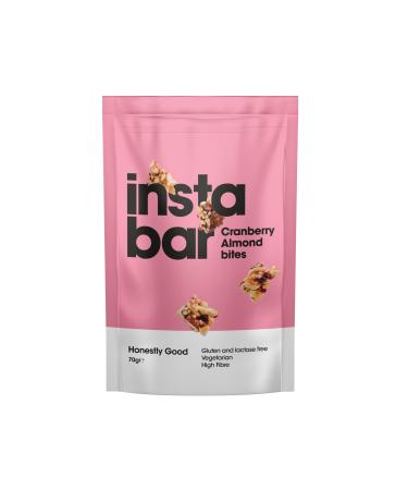 Instabar - Cranberry Almond Bites 6 x 70g