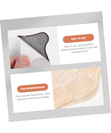 FOMIYES Non-Slip Gel Insoles - 4 Pairs Cushioned Grips for Women's Pumps & Sneakers - Comfortable Shoe Inserts 10x7.5CM - Buy Online on GoSupps.com